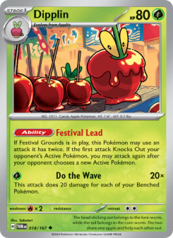 Dipplin - pokemon TCG Card