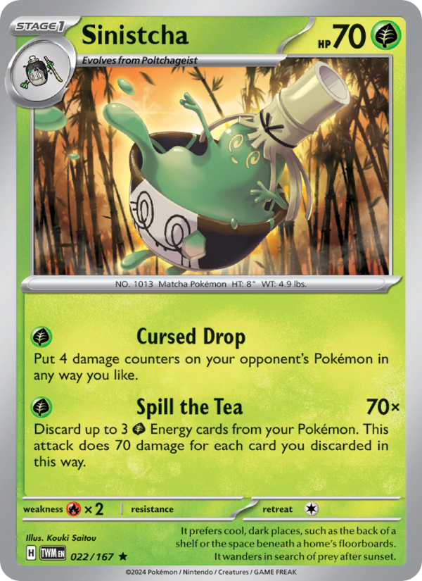 Sinistcha - Pokémon TCG Card