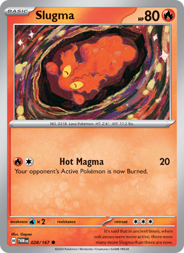 Slugma - Pokémon TCG Card
