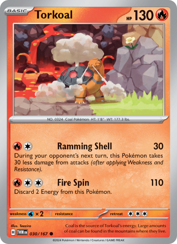 Torkoal - Pokémon TCG Card
