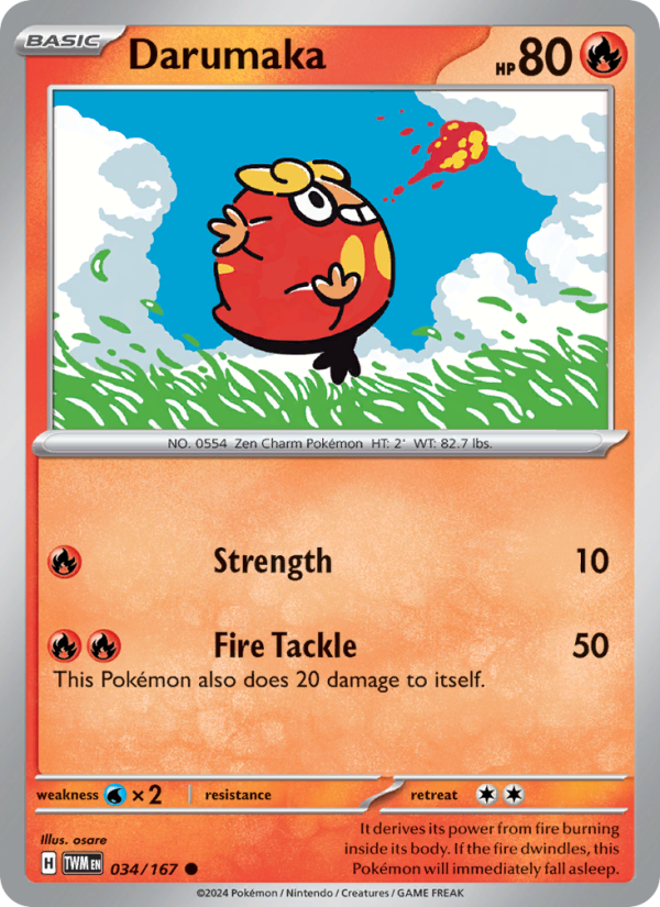 Darumaka - Pokémon TCG Card