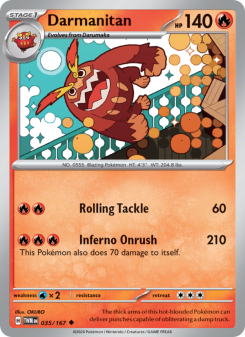 Darmanitan - pokemon TCG Card
