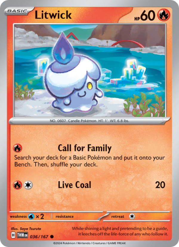 Litwick - Pokémon TCG Card