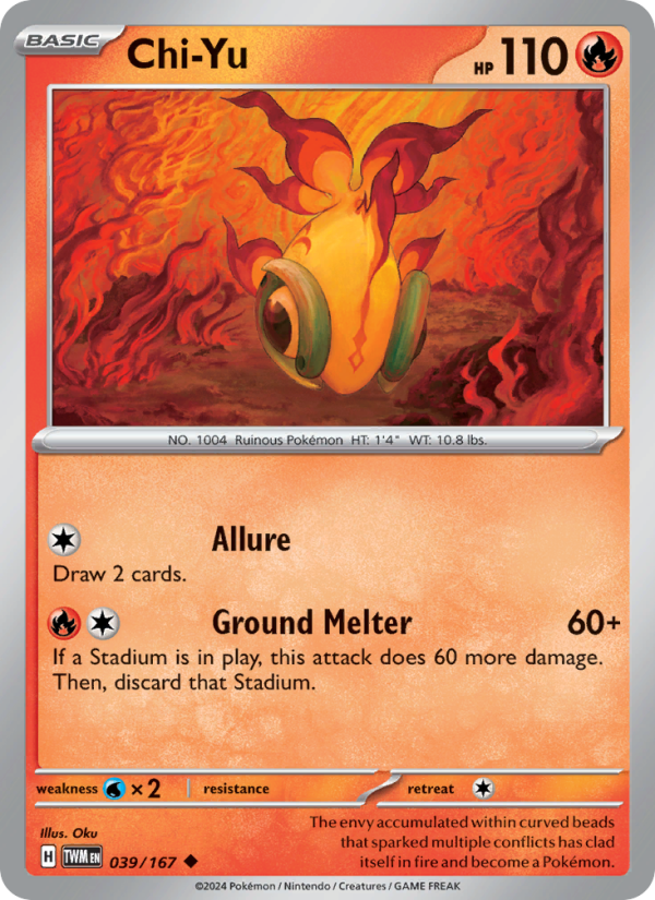 Chi-Yu - Pokémon TCG Card