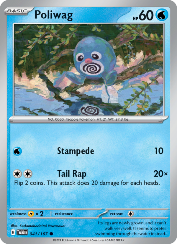 Poliwag - Pokémon TCG Card