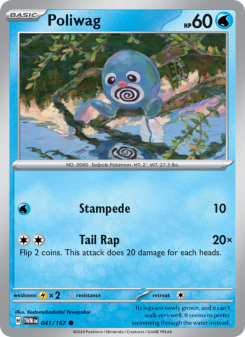 Poliwag - pokemon TCG Card