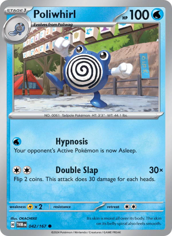 Poliwhirl - Pokémon TCG Card