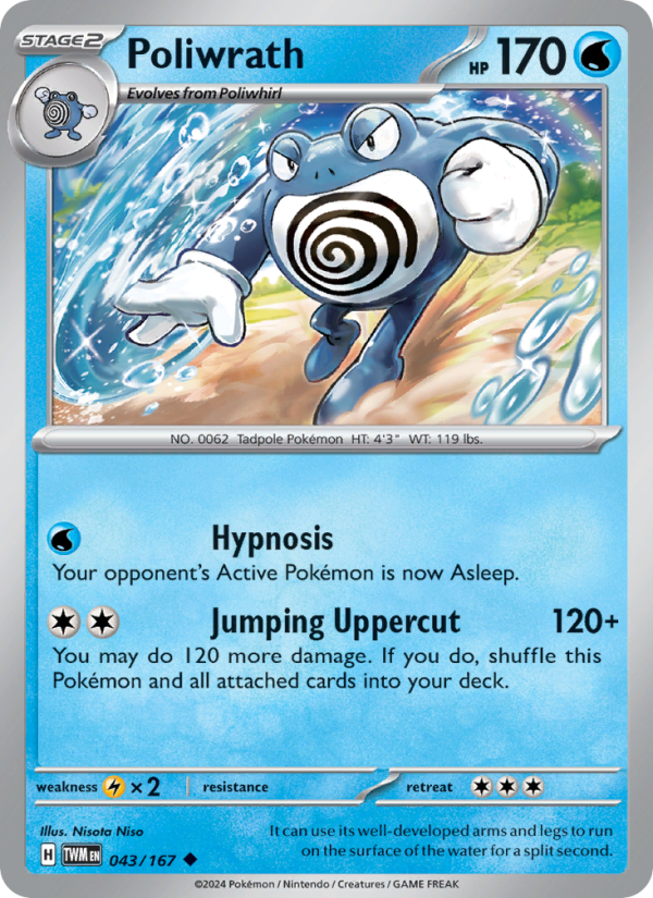 Poliwrath - Pokémon TCG Card