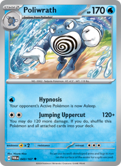 Poliwrath - pokemon TCG Card