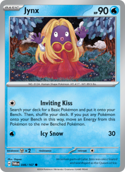 Jynx - pokemon TCG Card