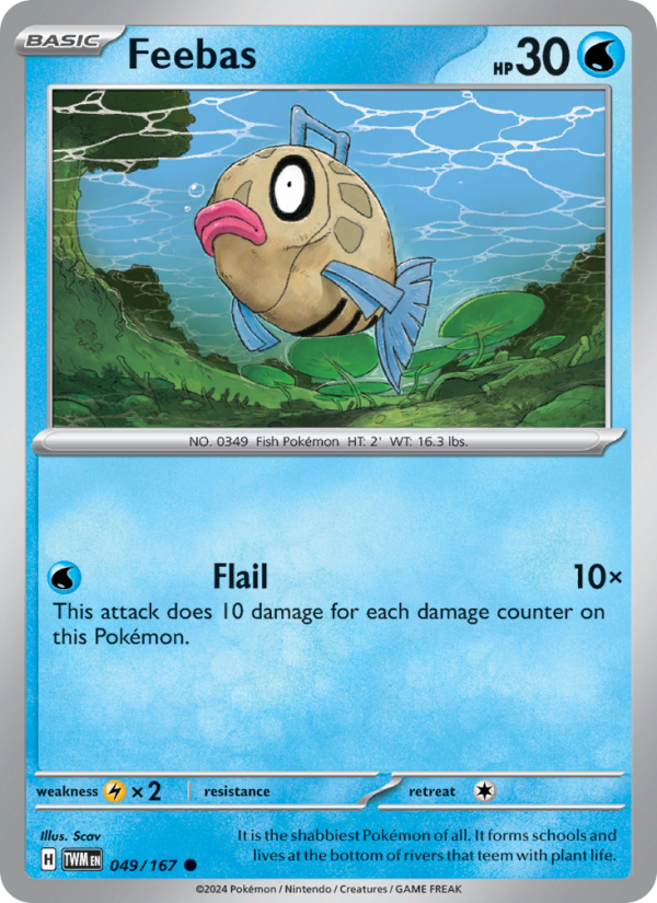 Feebas - Pokémon TCG Card