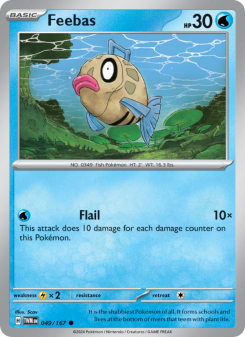 Feebas - pokemon TCG Card