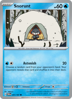 Snorunt - pokemon TCG Card