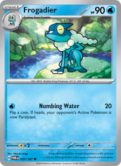 Frogadier - pokemon TCG Card