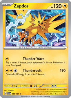 Zapdos - pokemon TCG Card