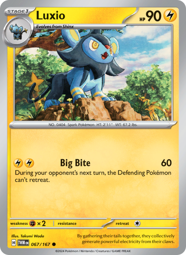 Luxio - Pokémon TCG Card