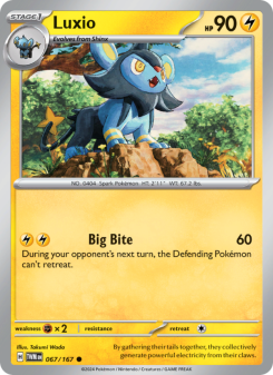 Luxio - pokemon TCG Card