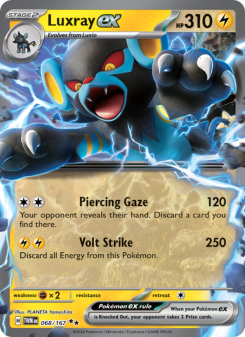 Luxray ex - pokemon TCG Card