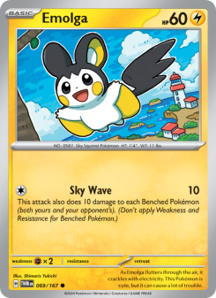 Emolga - pokemon TCG Card