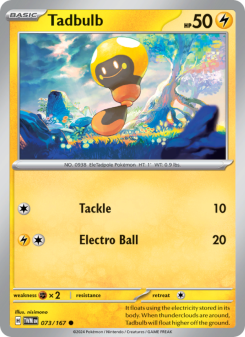 Tadbulb - pokemon TCG Card