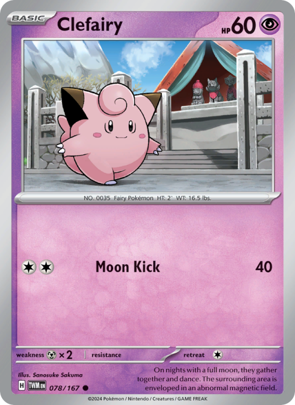 Clefairy - Pokémon TCG Card