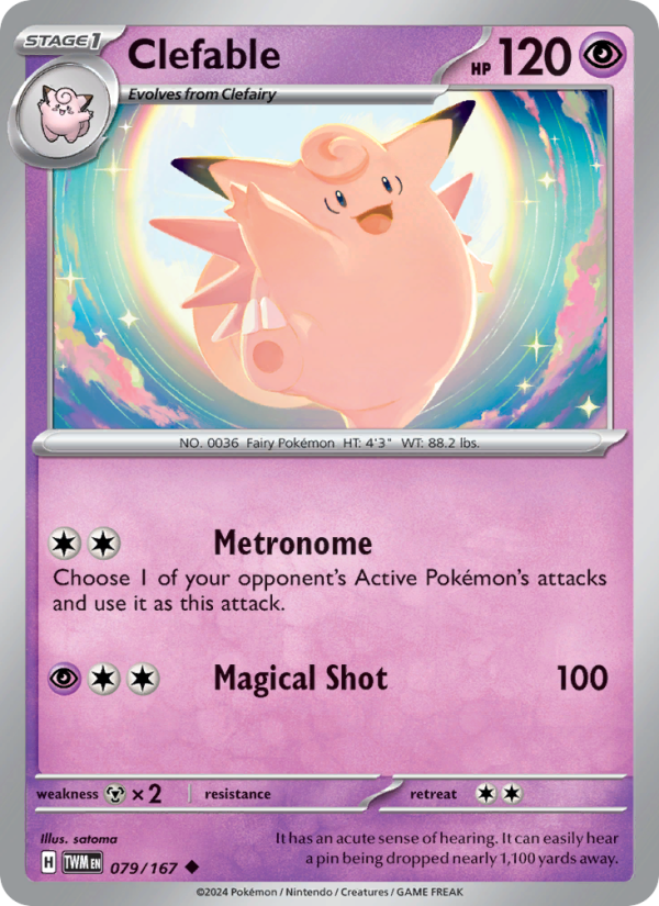 Clefable - Pokémon TCG Card
