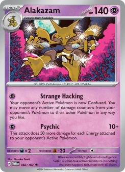 Alakazam - pokemon TCG Card