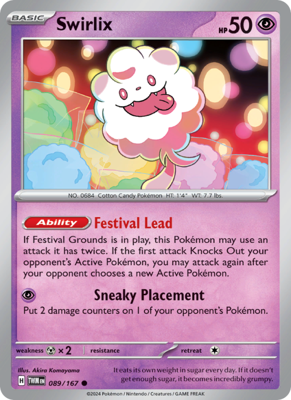 Swirlix - Pokémon TCG Card