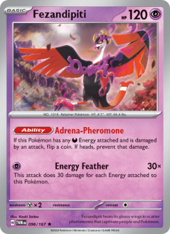 Fezandipiti - pokemon TCG Card