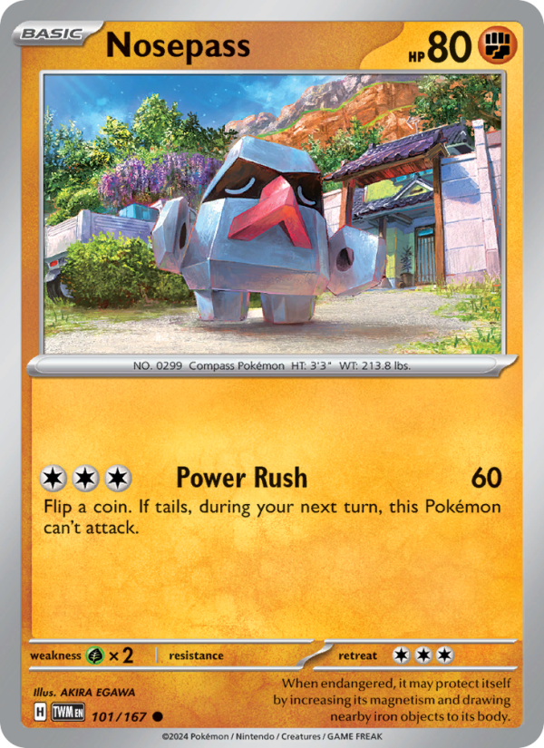 Nosepass - Pokémon TCG Card