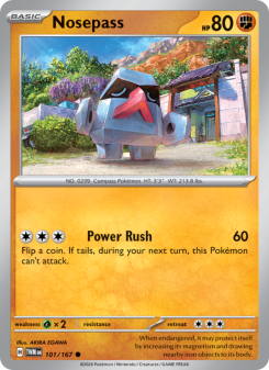 Nosepass - pokemon TCG Card