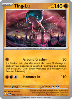 Ting-Lu - pokemon TCG Card