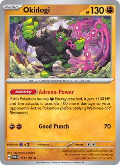 Okidogi - pokemon TCG Card