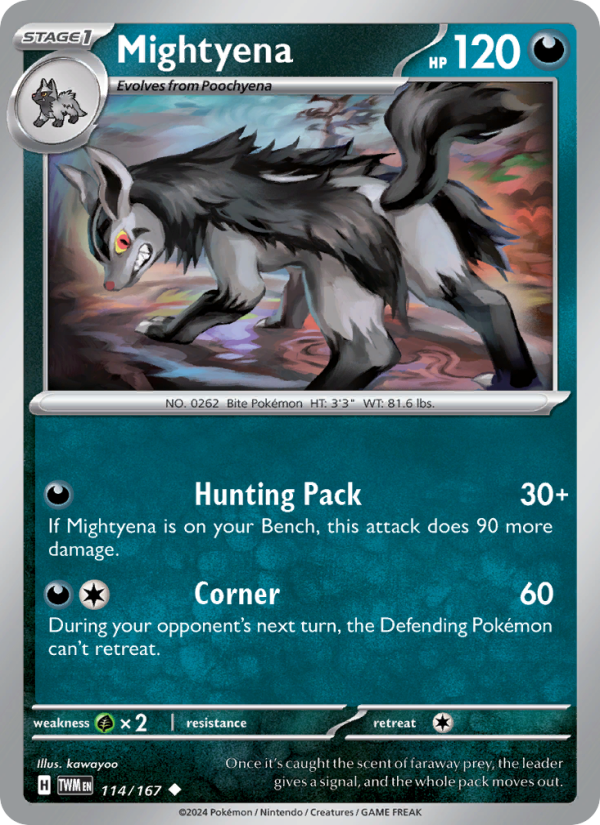 Mightyena - Pokémon TCG Card