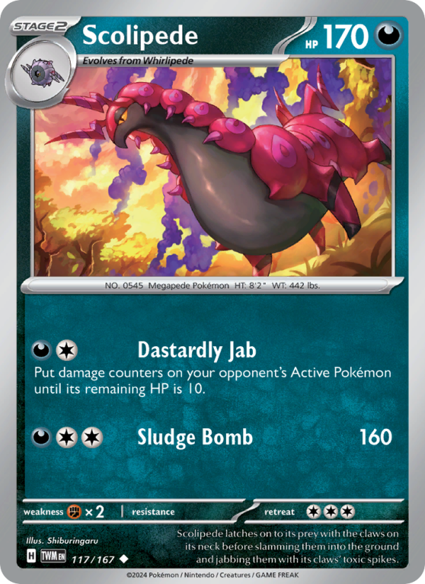 Scolipede - Pokémon TCG Card