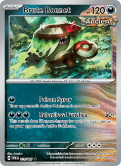 Brute Bonnet - pokemon TCG Card