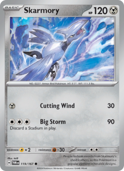 Skarmory - pokemon TCG Card