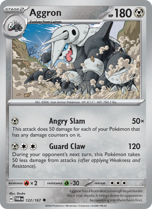 Aggron - Pokémon TCG Card