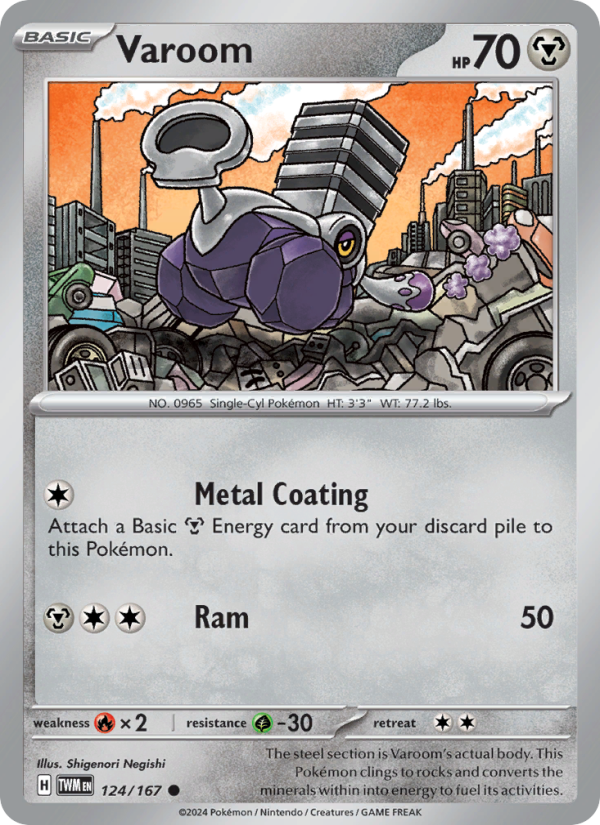 Varoom - Pokémon TCG Card