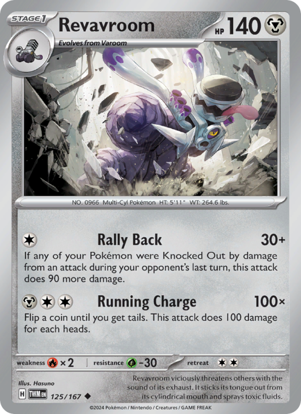 Revavroom - Pokémon TCG Card