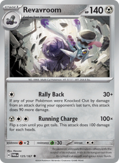 Revavroom - pokemon TCG Card
