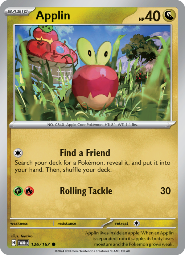 Applin - Pokémon TCG Card