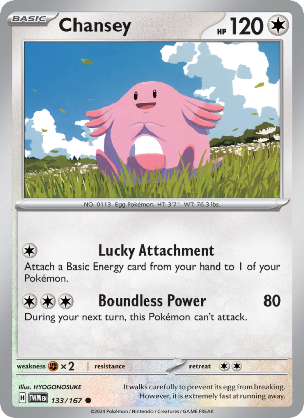 Chansey - Pokémon TCG Card
