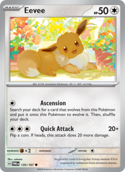 Eevee - pokemon TCG Card
