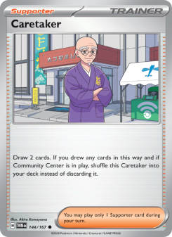 Caretaker - pokemon TCG Card