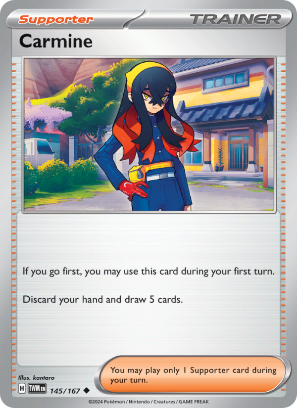Carmine - Pokémon TCG Card