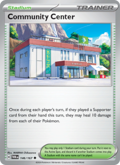 Community Center - pokemon TCG Card