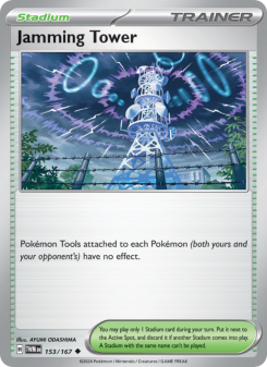 Jamming Tower - pokemon TCG Card