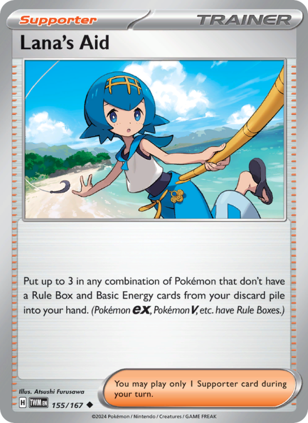 Lana's Aid - Pokémon TCG Card