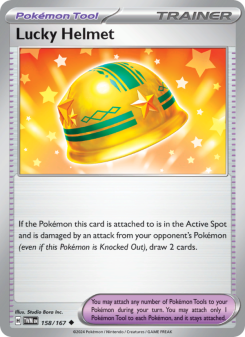 Lucky Helmet - pokemon TCG Card
